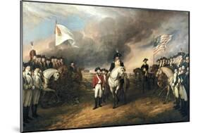 Surrender of General Cornwallis-John Trumbull-Mounted Art Print