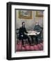 Surrender of General Lee, at Appomattox Court-Currier & Ives-Framed Giclee Print