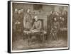 Surrender of General Lee, from a Book Pub. 1896-Alfred Rudolf Waud-Framed Stretched Canvas