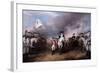 Surrender of General Lord Cornwallis at Yorktown, 19 October 1781, Painted 1820.-John Trumbull-Framed Giclee Print