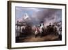 Surrender of General Lord Cornwallis at Yorktown, 19 October 1781, Painted 1820.-John Trumbull-Framed Giclee Print