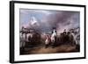 Surrender of General Lord Cornwallis at Yorktown, 19 October 1781, Painted 1820.-John Trumbull-Framed Giclee Print