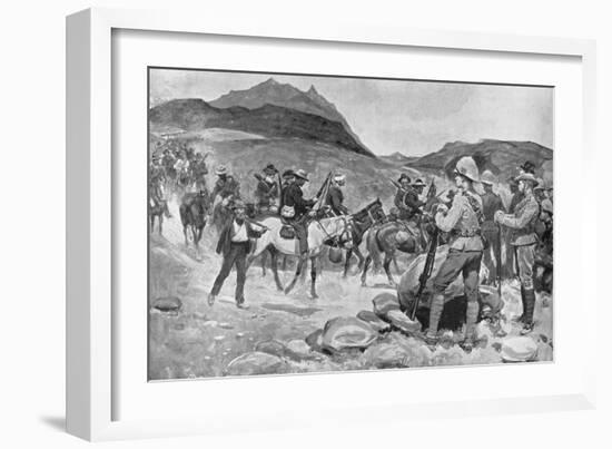 Surrender of General Prinsloo, July 30, 1900-Ernest Prater-Framed Giclee Print