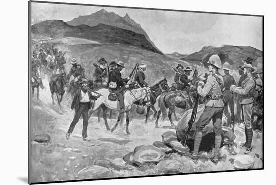 Surrender of General Prinsloo, July 30, 1900-Ernest Prater-Mounted Giclee Print