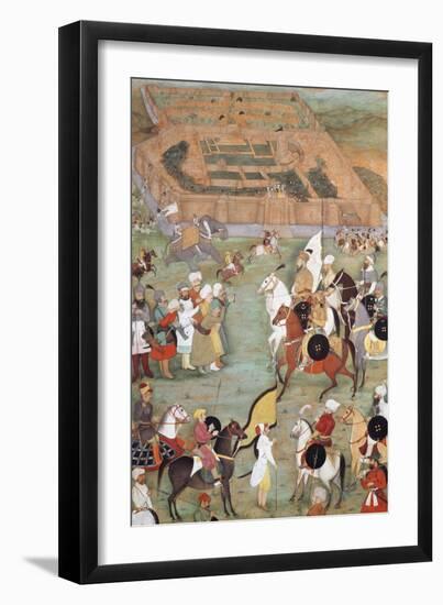 Surrender of Kandahar to Said Khan, C.1640-null-Framed Premium Giclee Print