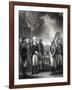 Surrender of Lord Cornwallis at Yorktown, 1781-null-Framed Giclee Print