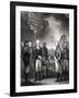 Surrender of Lord Cornwallis at Yorktown, 1781-null-Framed Giclee Print