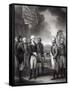 Surrender of Lord Cornwallis at Yorktown, 1781-null-Framed Stretched Canvas