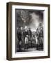 Surrender of Lord Cornwallis at Yorktown, 1781-null-Framed Giclee Print