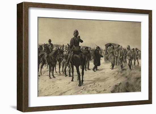 Surrender of Piet Cronje at Paardeberg, 1900-Henri-Louis Dupray-Framed Giclee Print