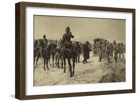 Surrender of Piet Cronje at Paardeberg, 1900-Henri-Louis Dupray-Framed Giclee Print