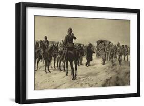 Surrender of Piet Cronje at Paardeberg, 1900-Henri-Louis Dupray-Framed Giclee Print