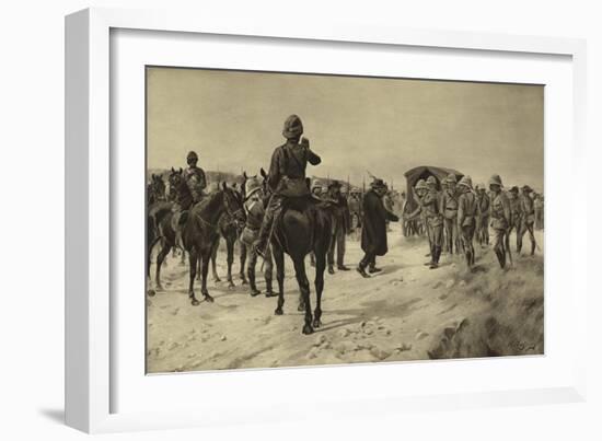 Surrender of Piet Cronje at Paardeberg, 1900-Henri-Louis Dupray-Framed Giclee Print