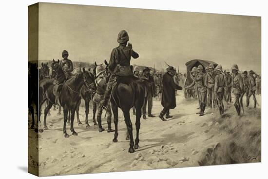 Surrender of Piet Cronje at Paardeberg, 1900-Henri-Louis Dupray-Stretched Canvas