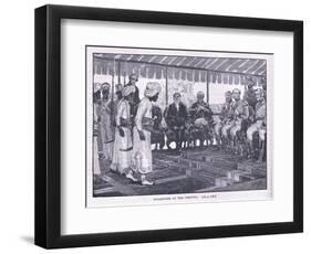 Surrender of the Peishwa Ad 1818-Henry Marriott Paget-Framed Giclee Print