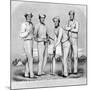 Surrey Cricketers, 1852-null-Mounted Giclee Print