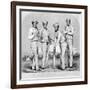 Surrey Cricketers, 1852-null-Framed Giclee Print