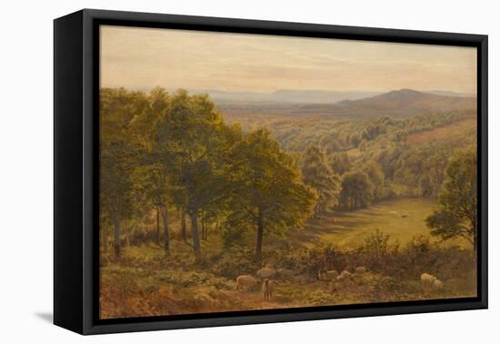 Surrey Hills, 1875-George Vicat Cole-Framed Stretched Canvas