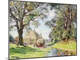 Surrey Landscape-Edmund George Warren-Mounted Giclee Print