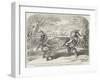 Surrey, Scene from The Merry Wives of Windsor; Or, Harlequin and Sir John Falstaff-null-Framed Giclee Print