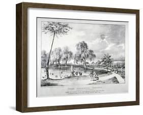 Surrey Zoological Gardens, Southwark, London, 1836-F Alvey-Framed Giclee Print