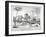 Surrey Zoological Gardens, Southwark, London, 1836-F Alvey-Framed Giclee Print