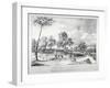 Surrey Zoological Gardens, Southwark, London, 1836-F Alvey-Framed Giclee Print