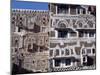 Surrounded by a Massive 20 to 30-Foot High Wall, Old Sana'A Is One of the World's Oldest Inhabited -Nigel Pavitt-Mounted Photographic Print