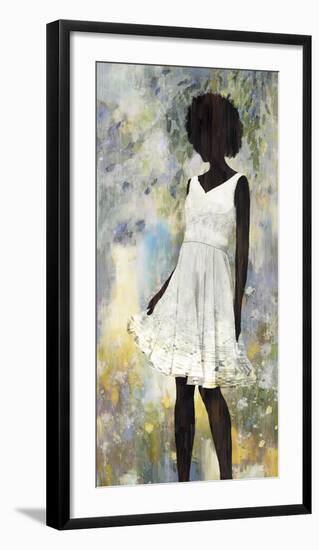 Surrounded by Flowers-Mark Chandon-Framed Art Print