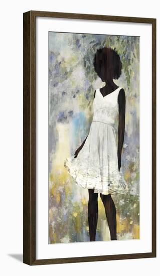 Surrounded by Flowers-Mark Chandon-Framed Art Print