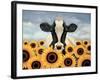 Surrounded by Sunflowers-Lowell Herrero-Framed Art Print