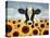 Surrounded by Sunflowers-Lowell Herrero-Stretched Canvas