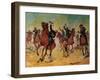 Surrounded-Charles Shreyvogel-Framed Art Print