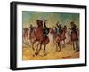 Surrounded-Charles Shreyvogel-Framed Art Print