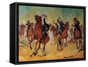 Surrounded-Charles Shreyvogel-Framed Stretched Canvas