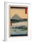 Suruga Miho No Matsubara-Utagawa Hiroshige-Framed Giclee Print