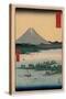 Suruga Miho No Matsubara-Utagawa Hiroshige-Stretched Canvas