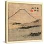 Suruga Miho No Ura-Utagawa Hiroshige-Stretched Canvas