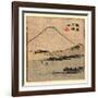 Suruga Miho No Ura-Utagawa Hiroshige-Framed Giclee Print