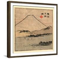 Suruga Miho No Ura-Utagawa Hiroshige-Framed Giclee Print