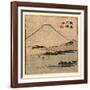 Suruga Miho No Ura-Utagawa Hiroshige-Framed Giclee Print