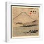 Suruga Miho No Ura-Utagawa Hiroshige-Framed Giclee Print