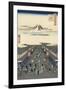 Surugach?-Ando Hiroshige-Framed Giclee Print