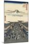 Surugach?-Ando Hiroshige-Mounted Giclee Print