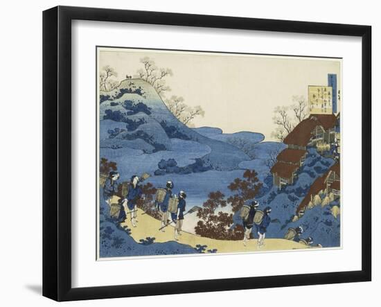 Surumaru daiyû-Katsushika Hokusai-Framed Giclee Print