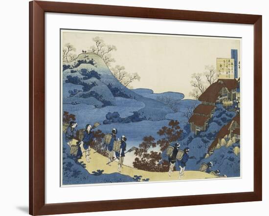 Surumaru daiyû-Katsushika Hokusai-Framed Giclee Print