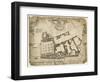 Survey and Ground Plot of the Royal Palace of Whitehall, 1680, with the Lodgings and Apartments…-null-Framed Giclee Print