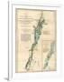 Survey of Lake Champlain, including Lake George, Crown Point and St. John, c.1776-Robert Sayer-Framed Art Print
