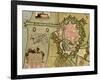 Survey of London, Westminster, and Southwark - 1700-Anna Beeck-Framed Art Print