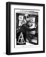 Surveying Recorder, 1937-WA & AC Churchman-Framed Premium Giclee Print